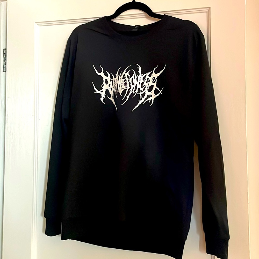 Shein Black Sweatshirt